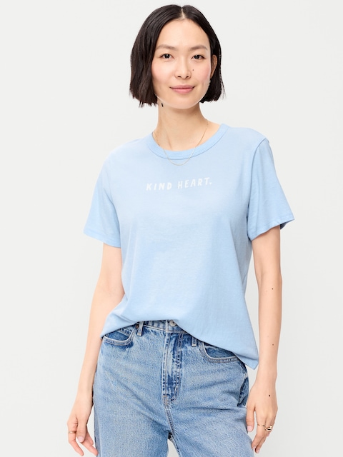 EveryWear Crew-Neck Graphic T-Shirt