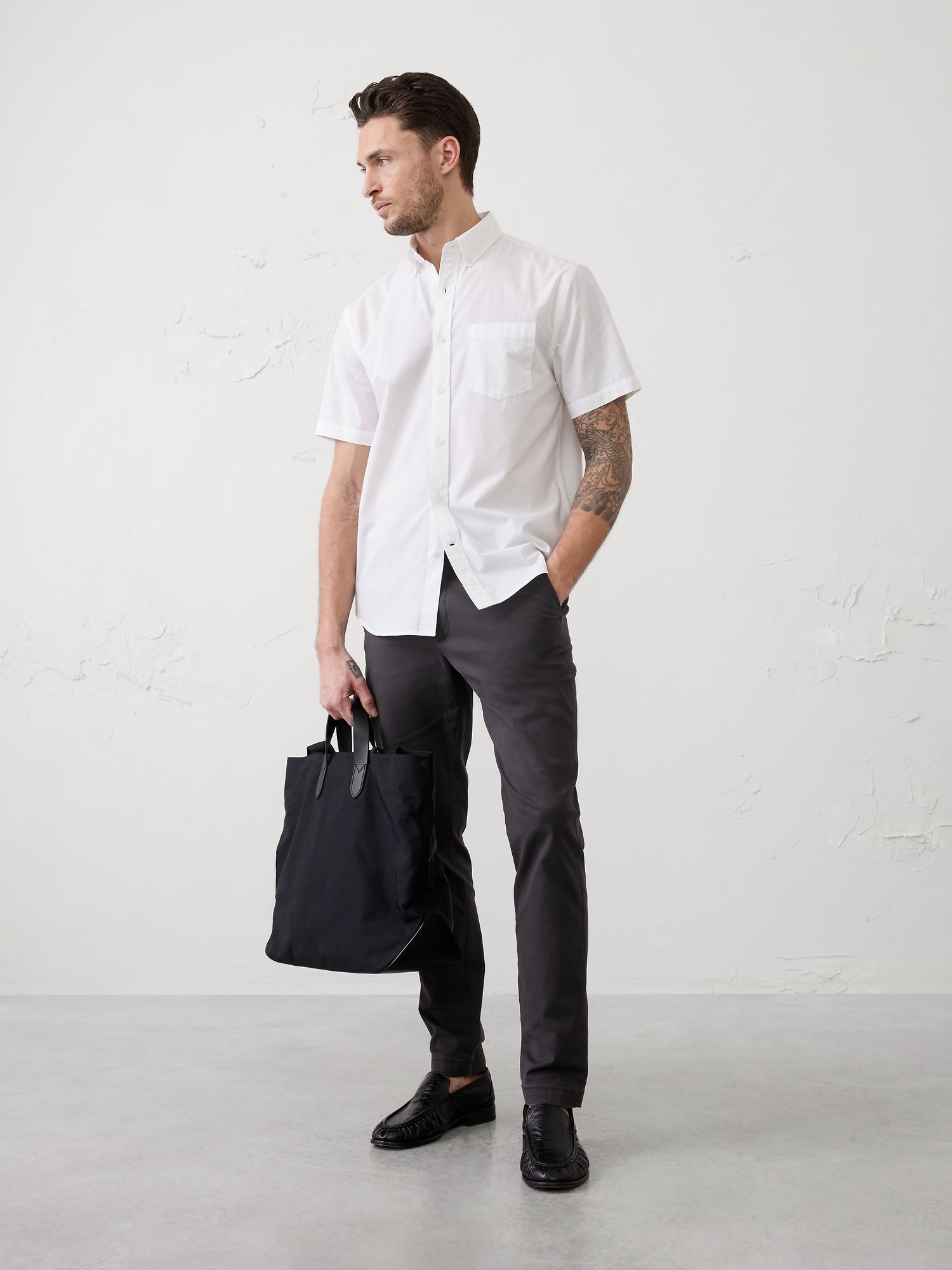 Slim-Fit Softwash Cotton Shirt
