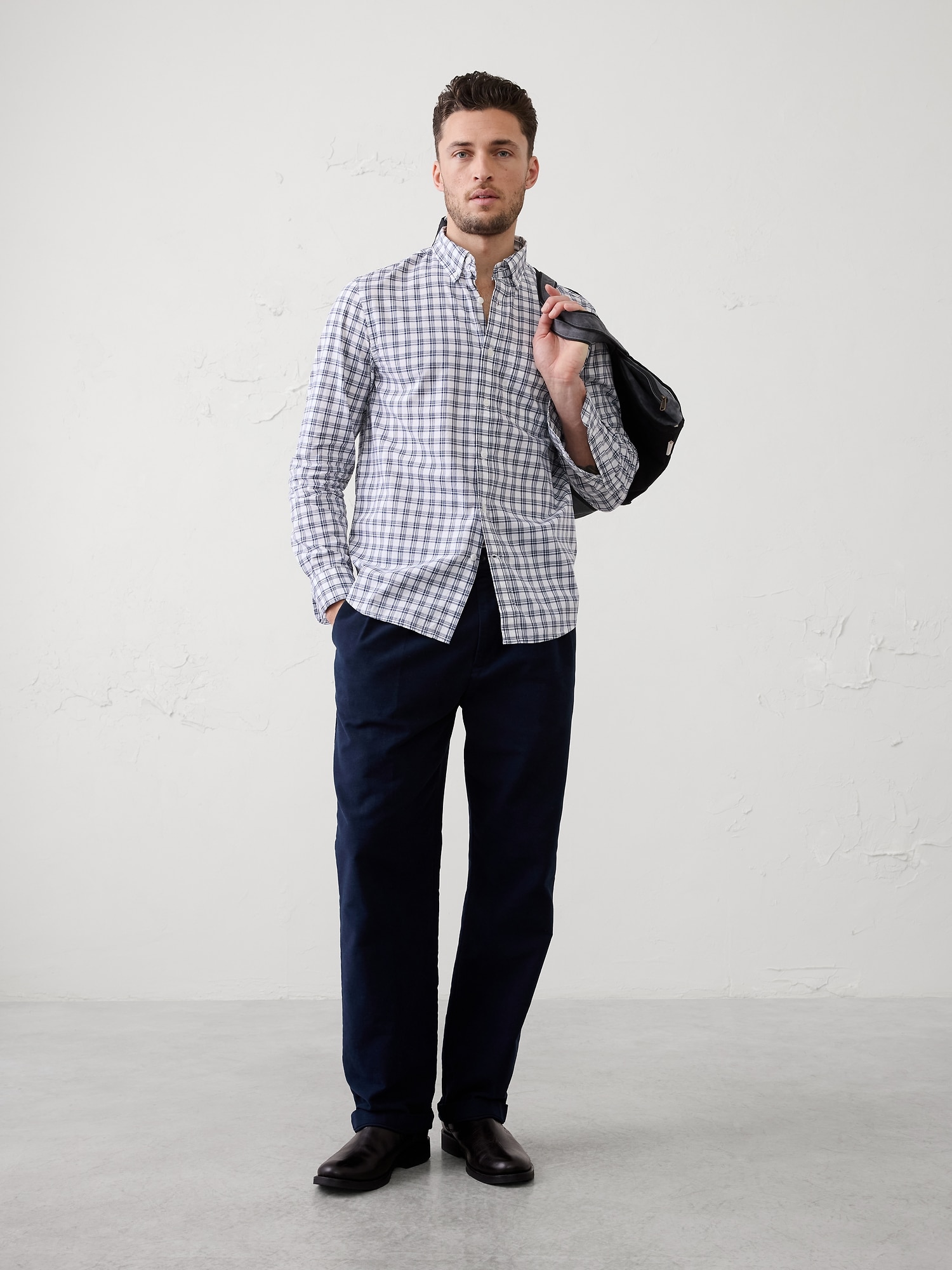 Slim-Fit Softwash Cotton Shirt
