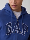 GAPアーチロゴ フルジップ パーカー-3