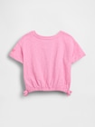 Gap &times; ディズニー オーガニックコットン リボン グラフィックTシャツ (幼児・ベビー)-1