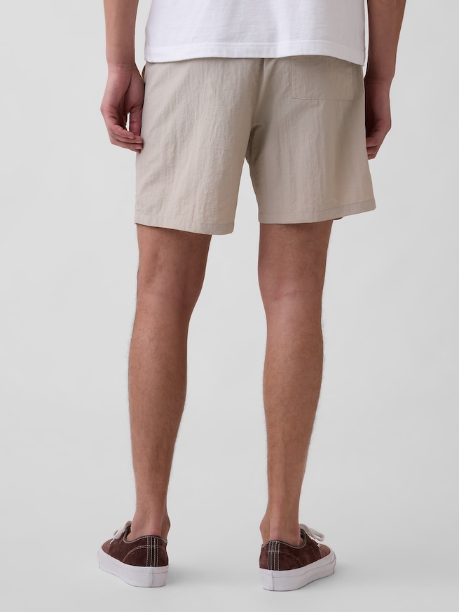 リサイクル100% 7インチ ナイロンショートパンツ-3