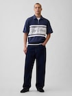 ヴィンテージソフト フレンチテリー GAPクラシックロゴ 1/4ジップアップ プルオーバー-1