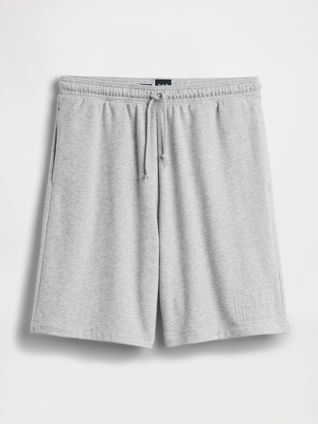 ヴィンテージソフト フレンチテリー リラックスフィット GAPロゴ スウェットショートパンツ-5