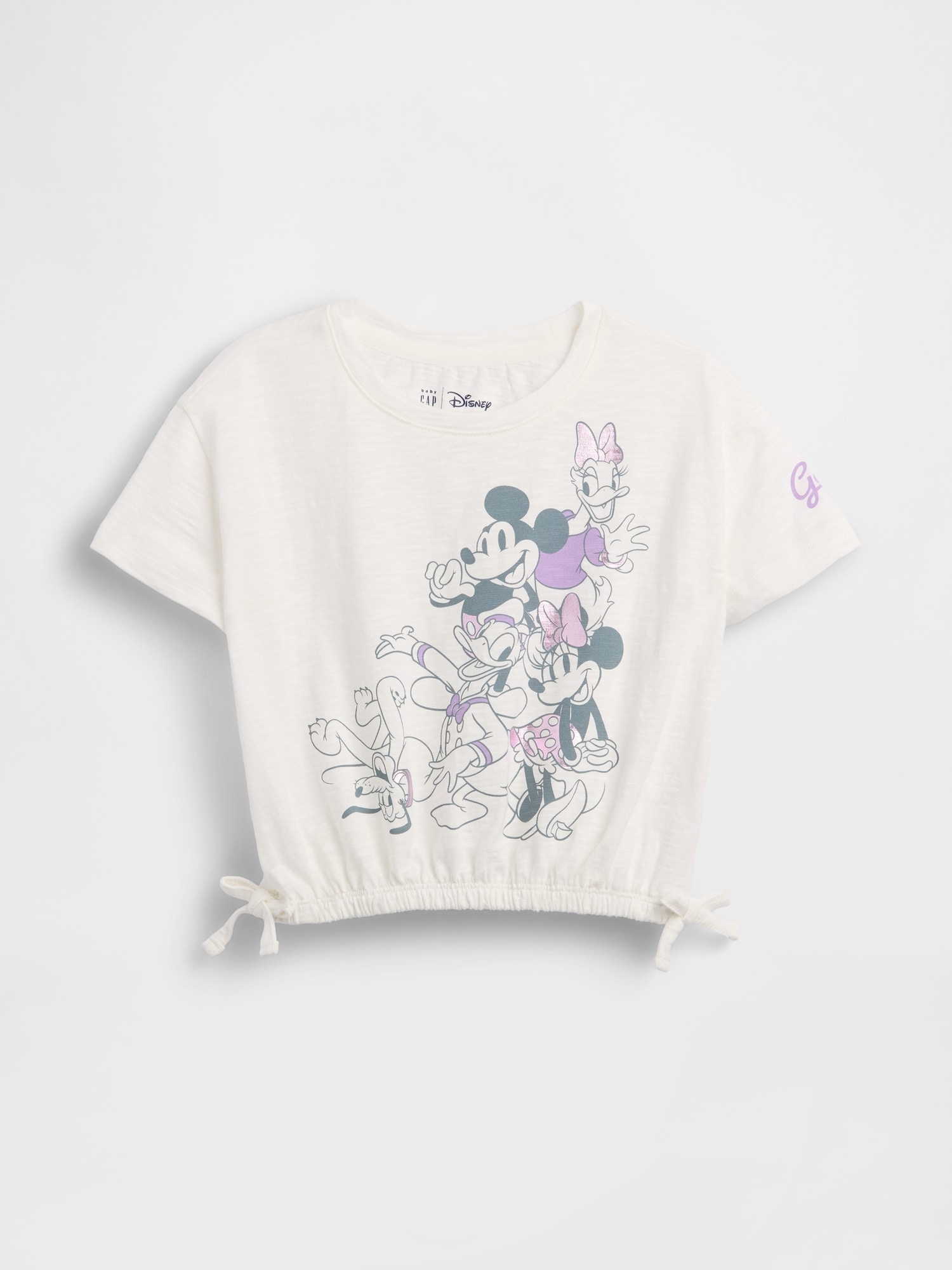 Gap &times; ディズニー オーガニックコットン リボン グラフィックTシャツ (幼児・ベビー)-0