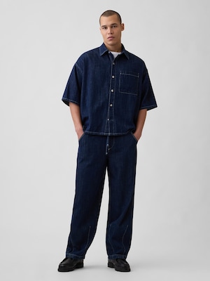 スーパーバギー イージーウエストデニム