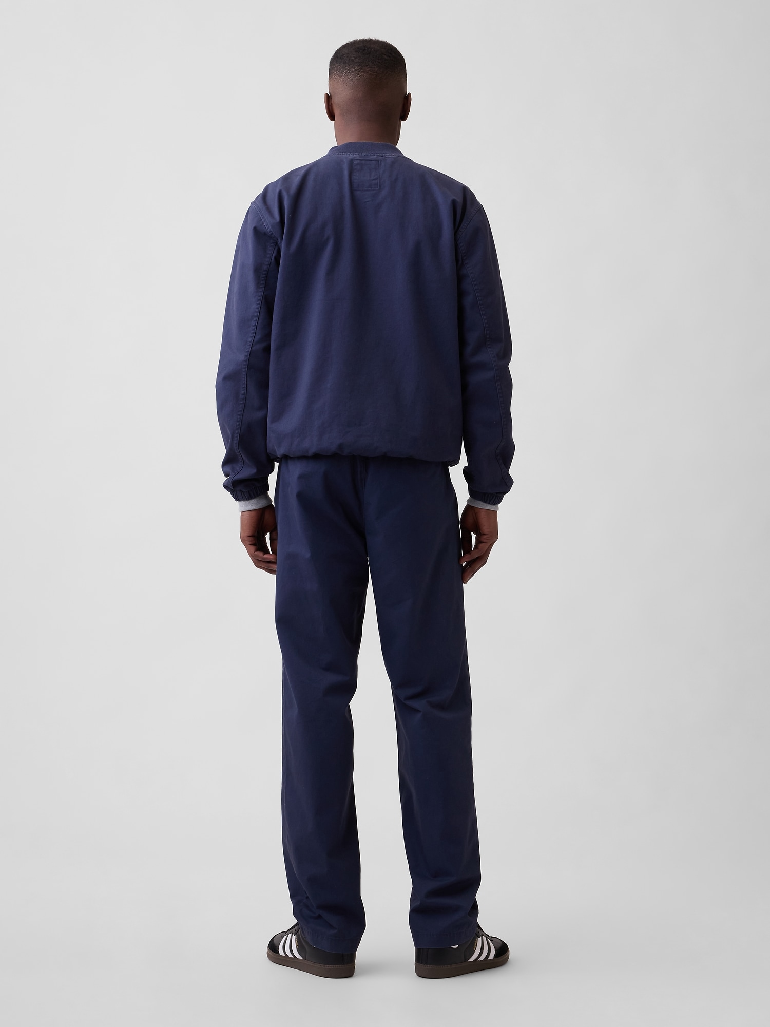 リラックスフィット カーキパンツ-1