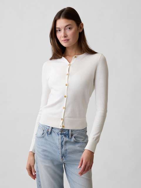 Crewneck Cardigan