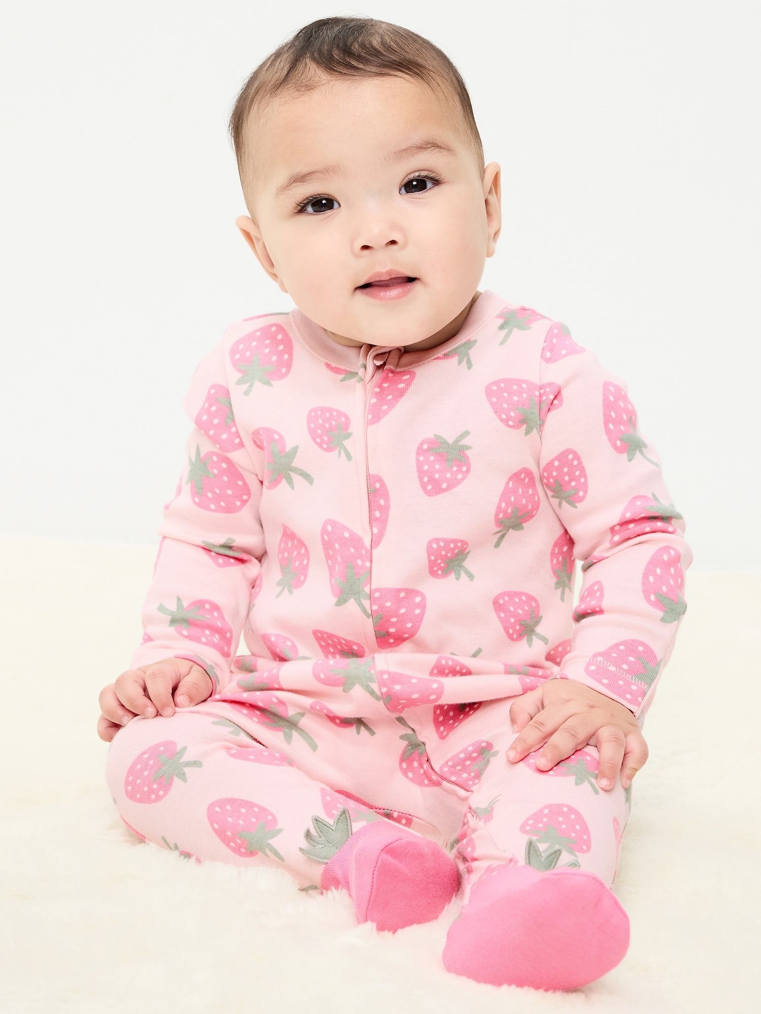 2-Way-Zip Sleep & Play Footed One-Piece for Baby