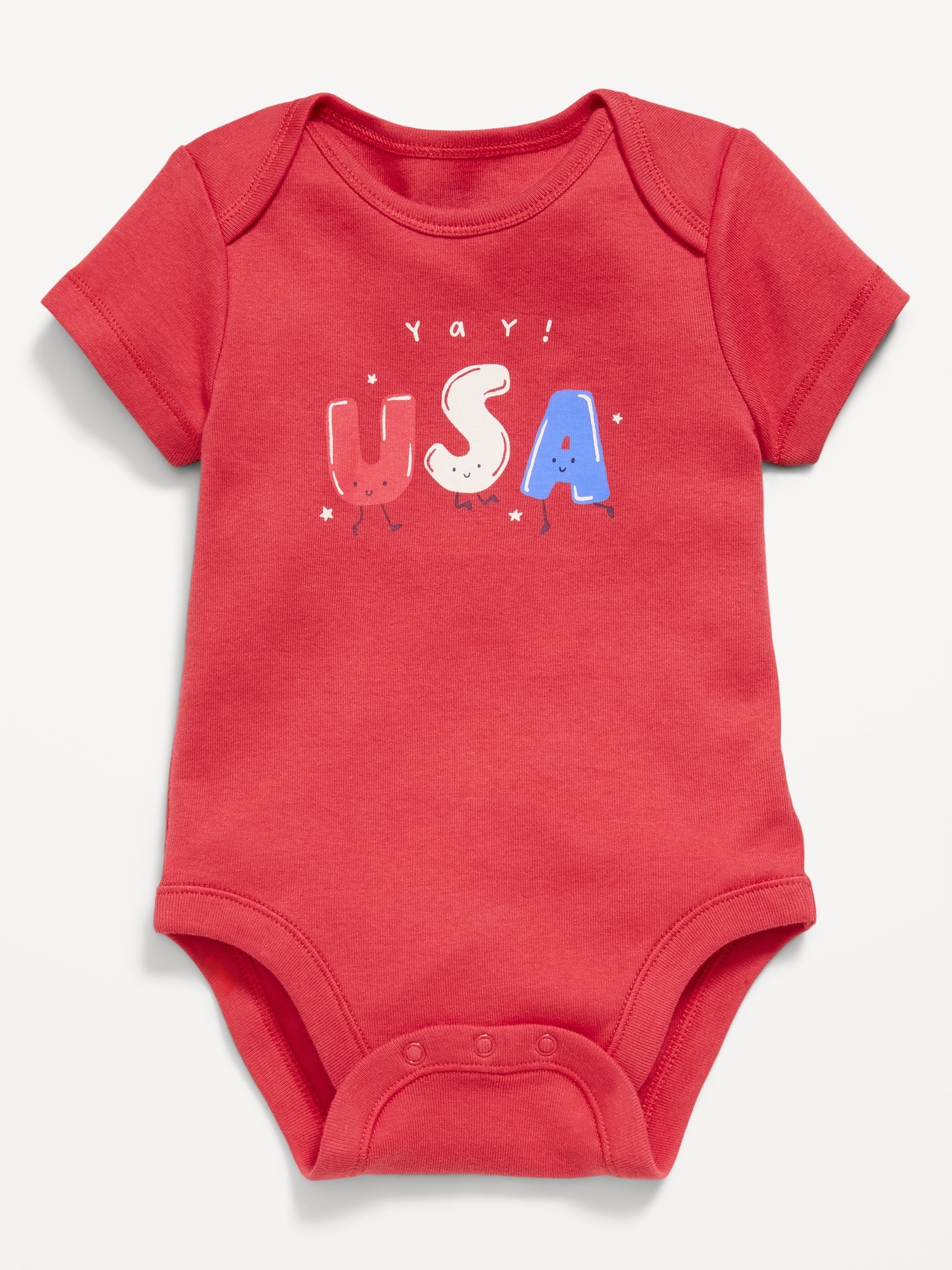 Short-Sleeve Graphic Bodysuit for Baby
