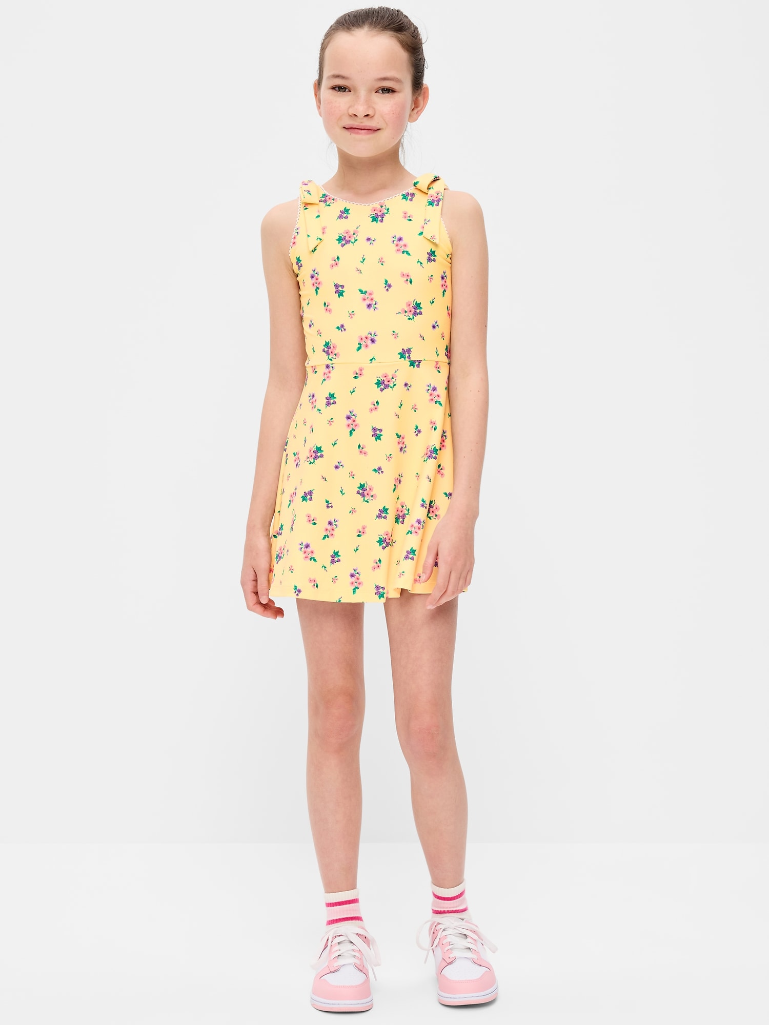 ROBE DE SPORT SANS MANCHES À BRETELLES NOUÉES POWERSOFT POUR FILLE