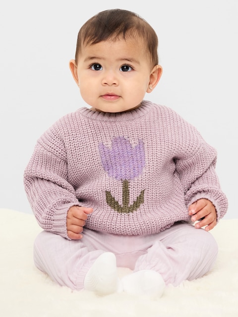 Unisex Loose Sweater for Baby
