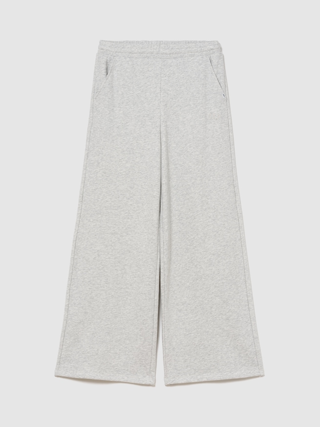 ヴィンテージソフト フレンチテリー ワイド スウェットパンツ (キッズ)-3