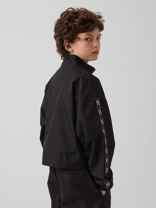 リラックスフィット ウィンドブレーカージャケット (キッズ)-2