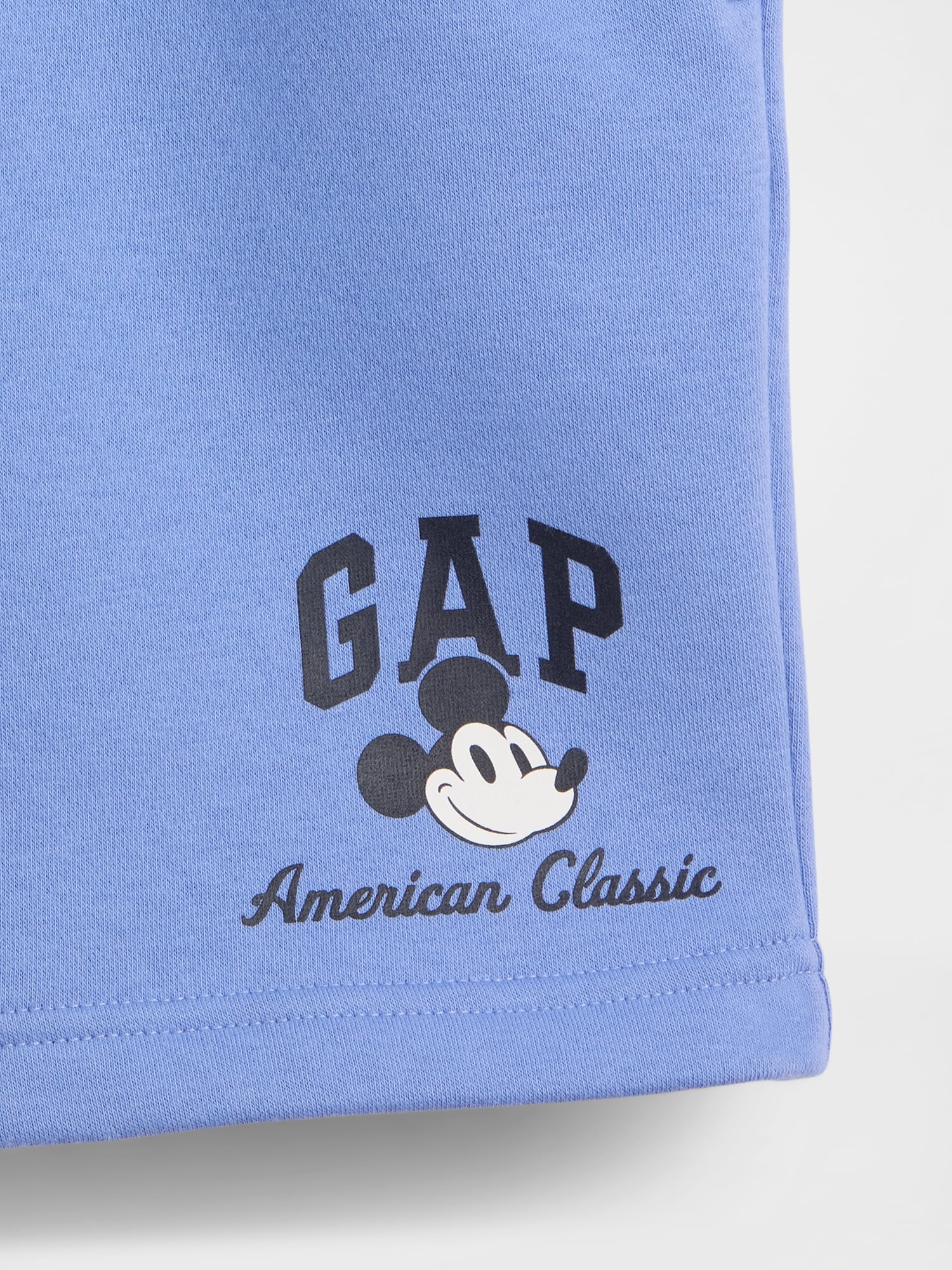 GapKids &times; ディズニー ミッキーマウス リラックスフィット GAPロゴ プルオンショートパンツ-4