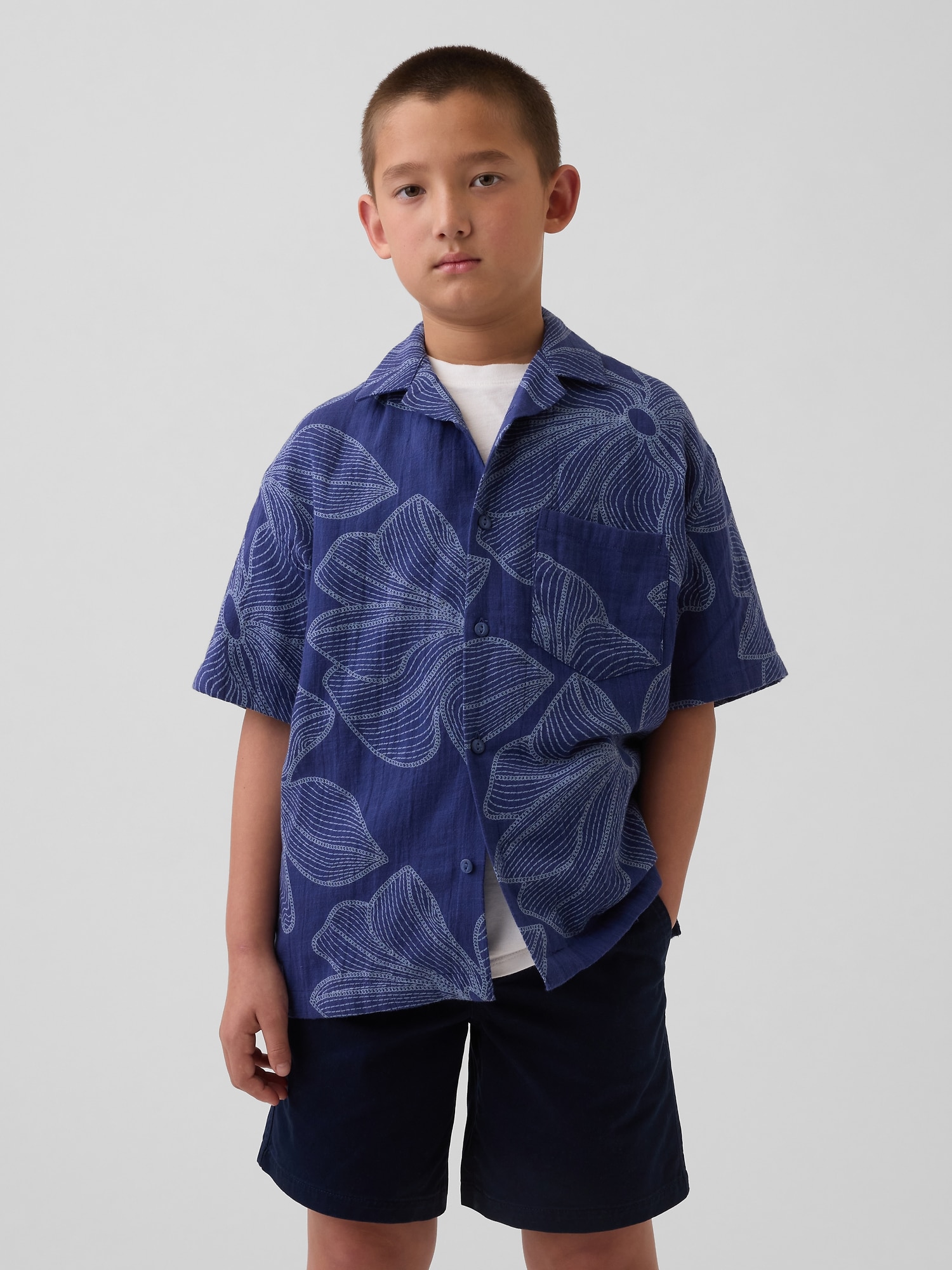 Kids Relaxed Vacay Shirt