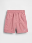 リサイクル100% リラックスフィット ナイロン プルオンショートパンツ (キッズ)-1