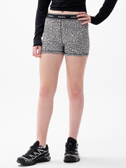 Athleta Girl Chit Chat Logo Short