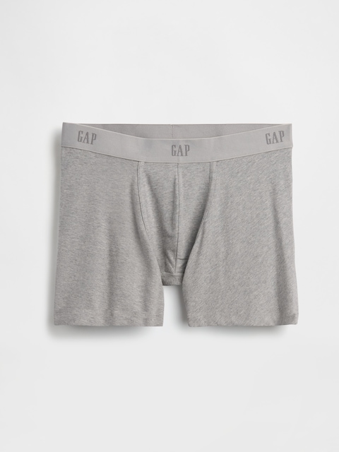 5" Organic Stretch Cotton Boxer Briefs