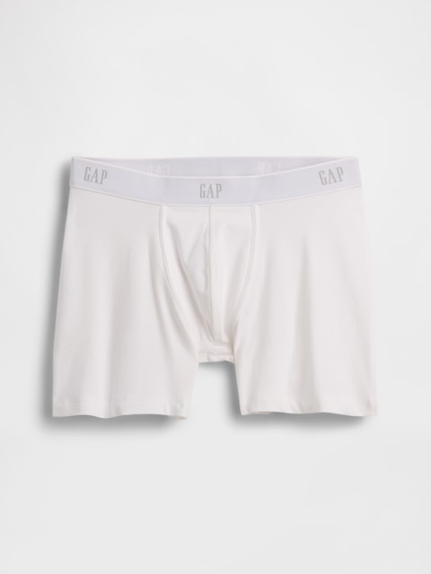 5" Organic Stretch Cotton Boxer Briefs