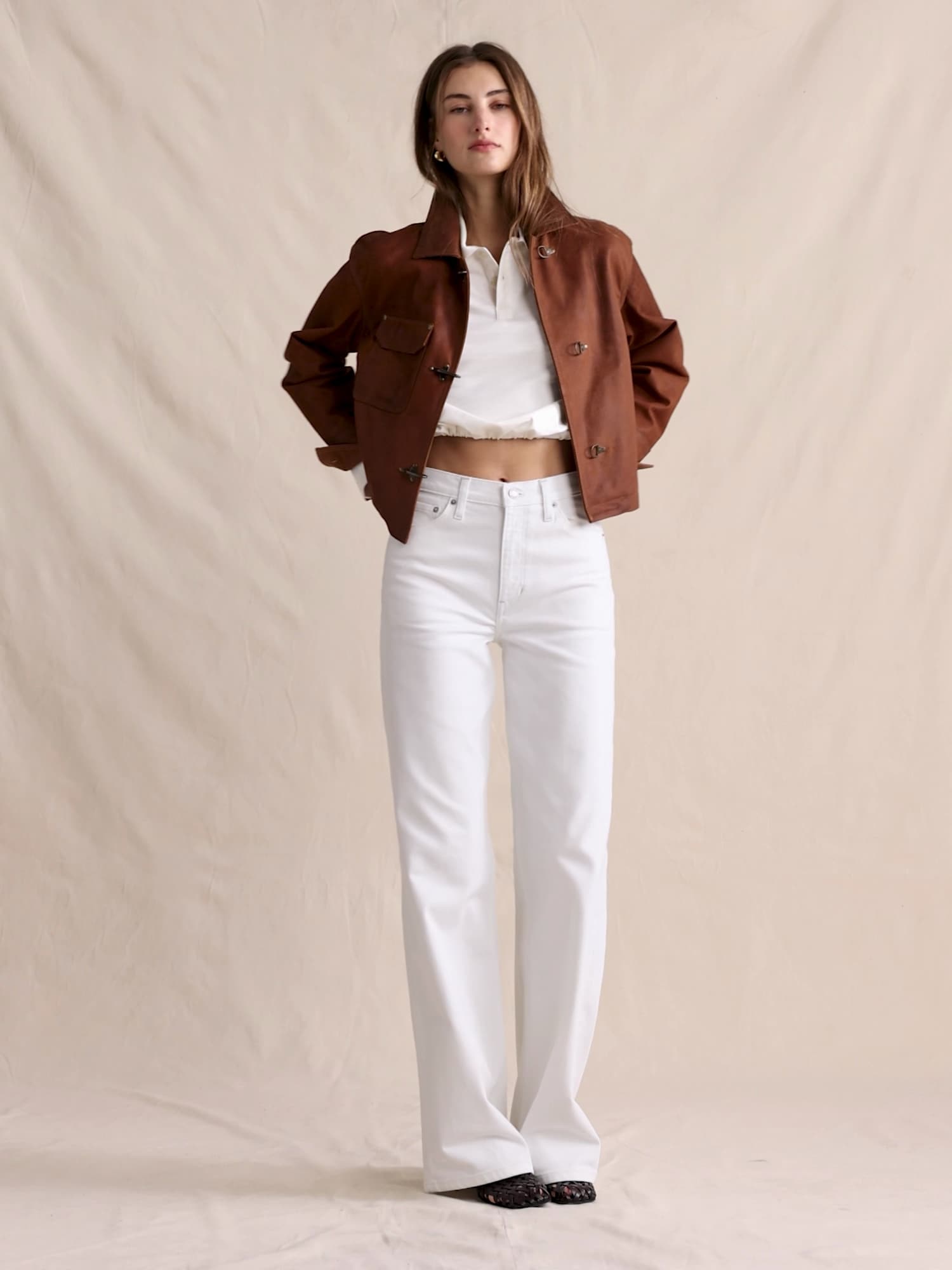 アイコン クラシック ワイドレッグジーンズ-7