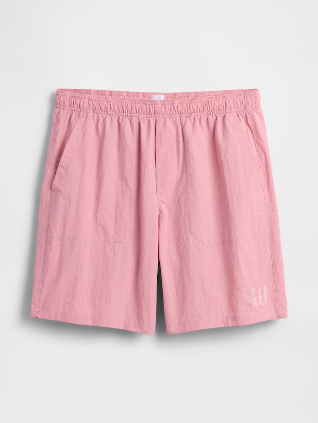 リサイクル100% 7インチ ナイロンショートパンツ-5