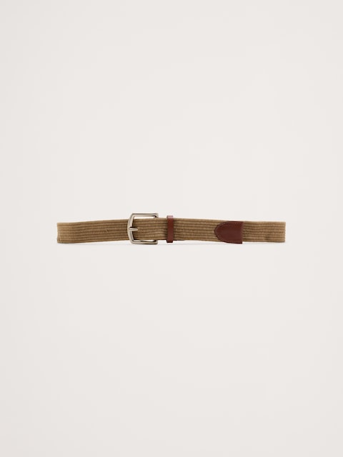 CEINTURE EN COTON TRESSÉ
