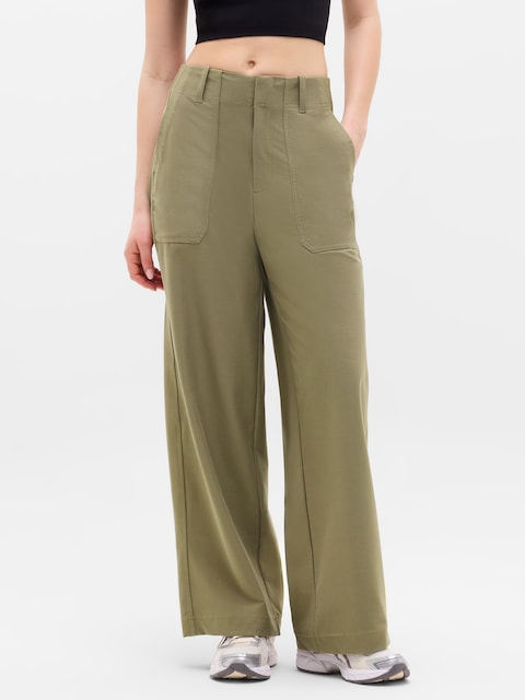 Skyline High Rise Wide Leg Pant