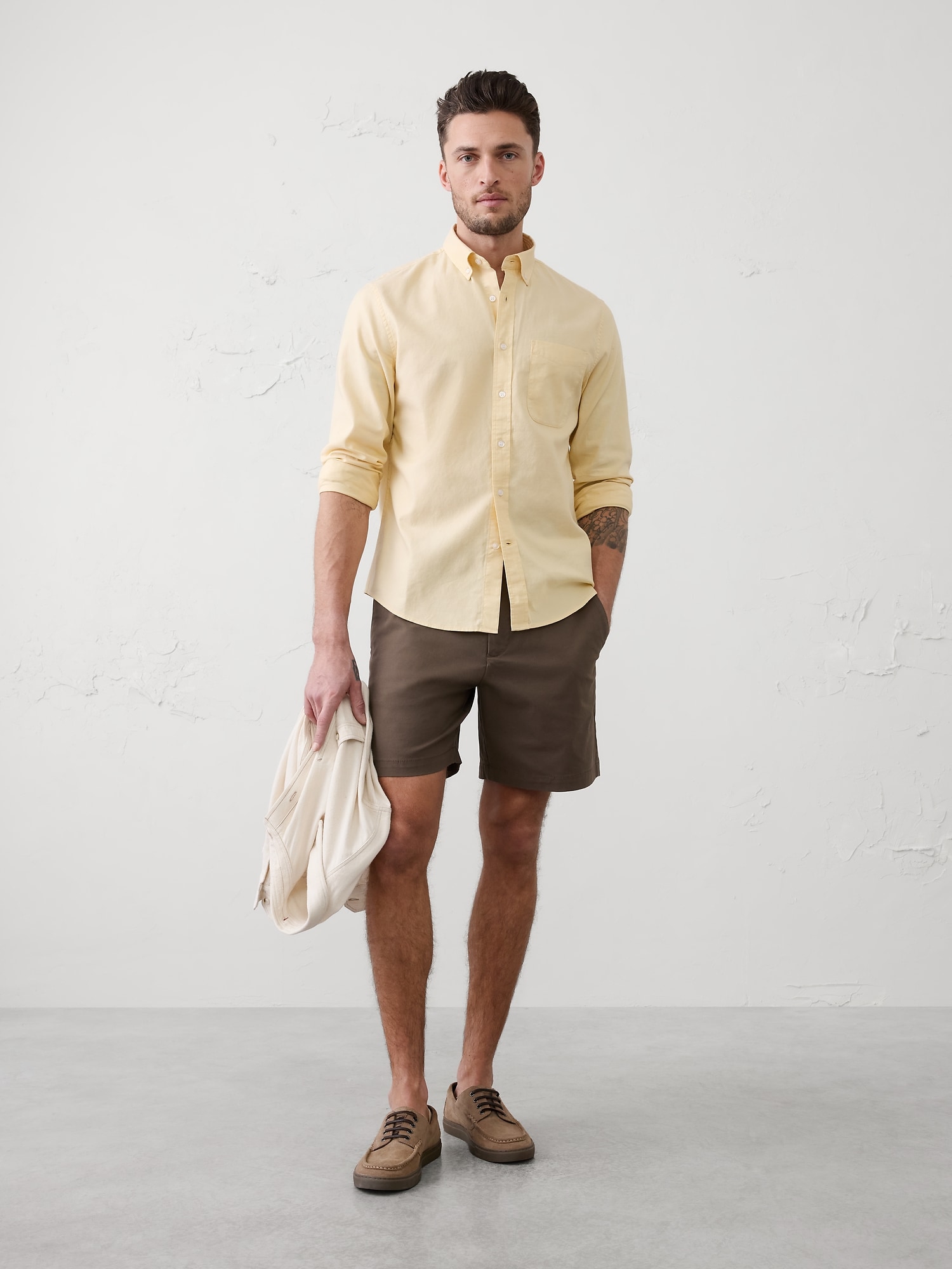 Slim-Fit Oxford Shirt