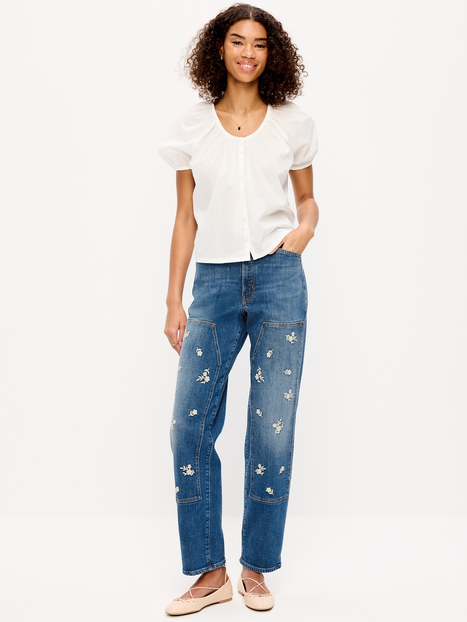 High-Waisted OG Loose Jeans