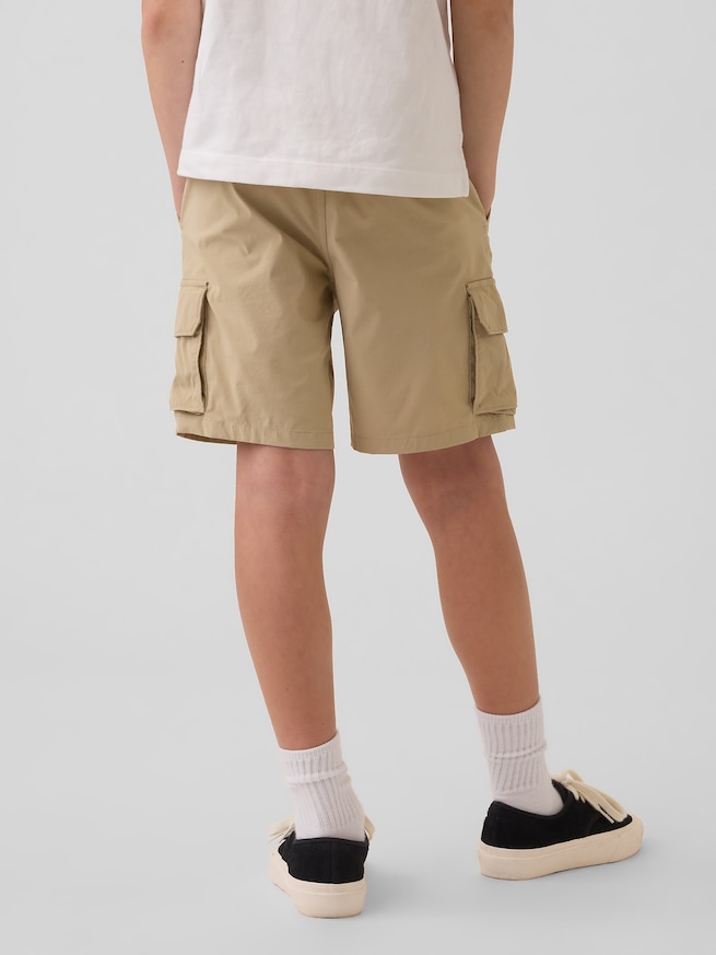 リラックスフィット プルオン ハイブリッド カーゴショートパンツ (キッズ)-3