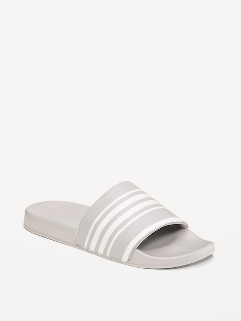 Faux-Leather Slide Sandals for Men (Partially Plant-Based)