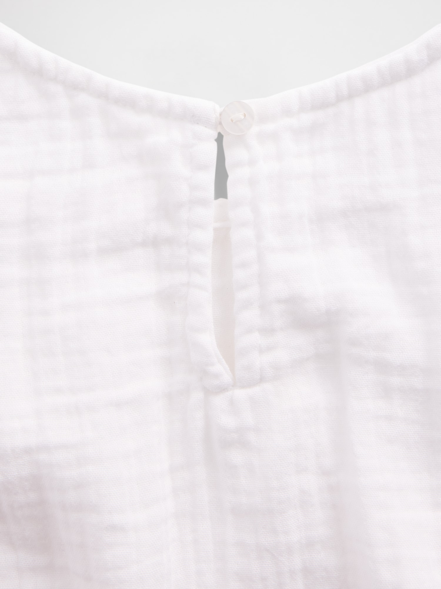 コットンガーゼ レーサー シェルタンクトップ-3