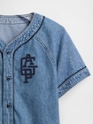 デニム バーシティ ジャージー (キッズ)-3