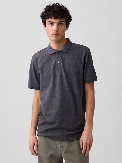 Stretch Pique Polo Shirt