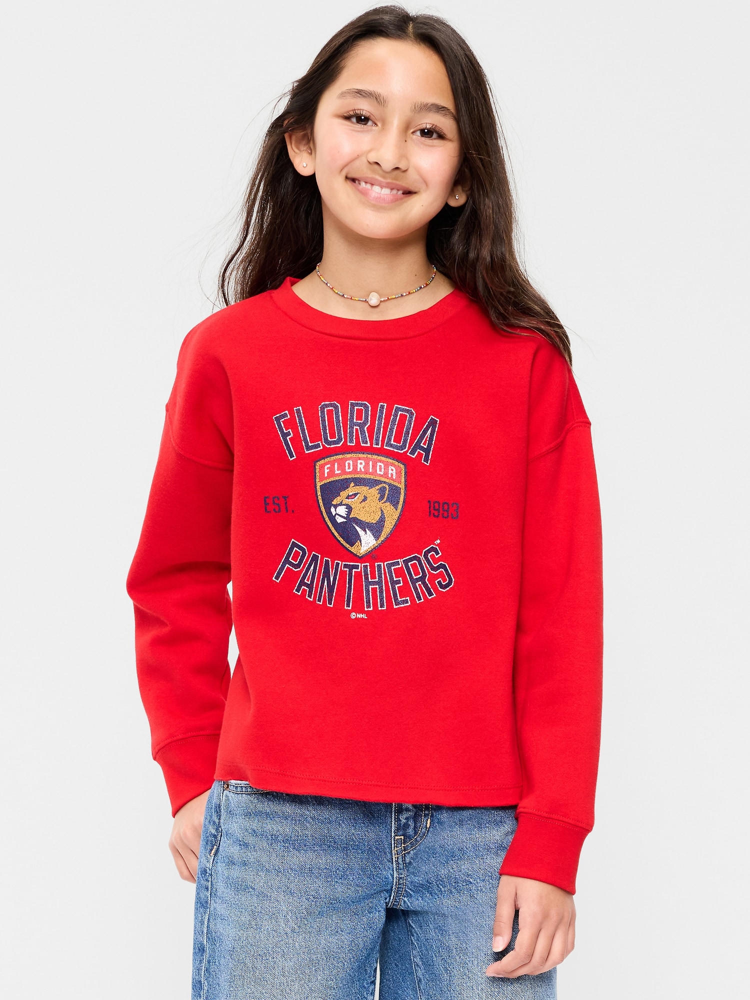 NHL Graphic Sweatshirt for Girls