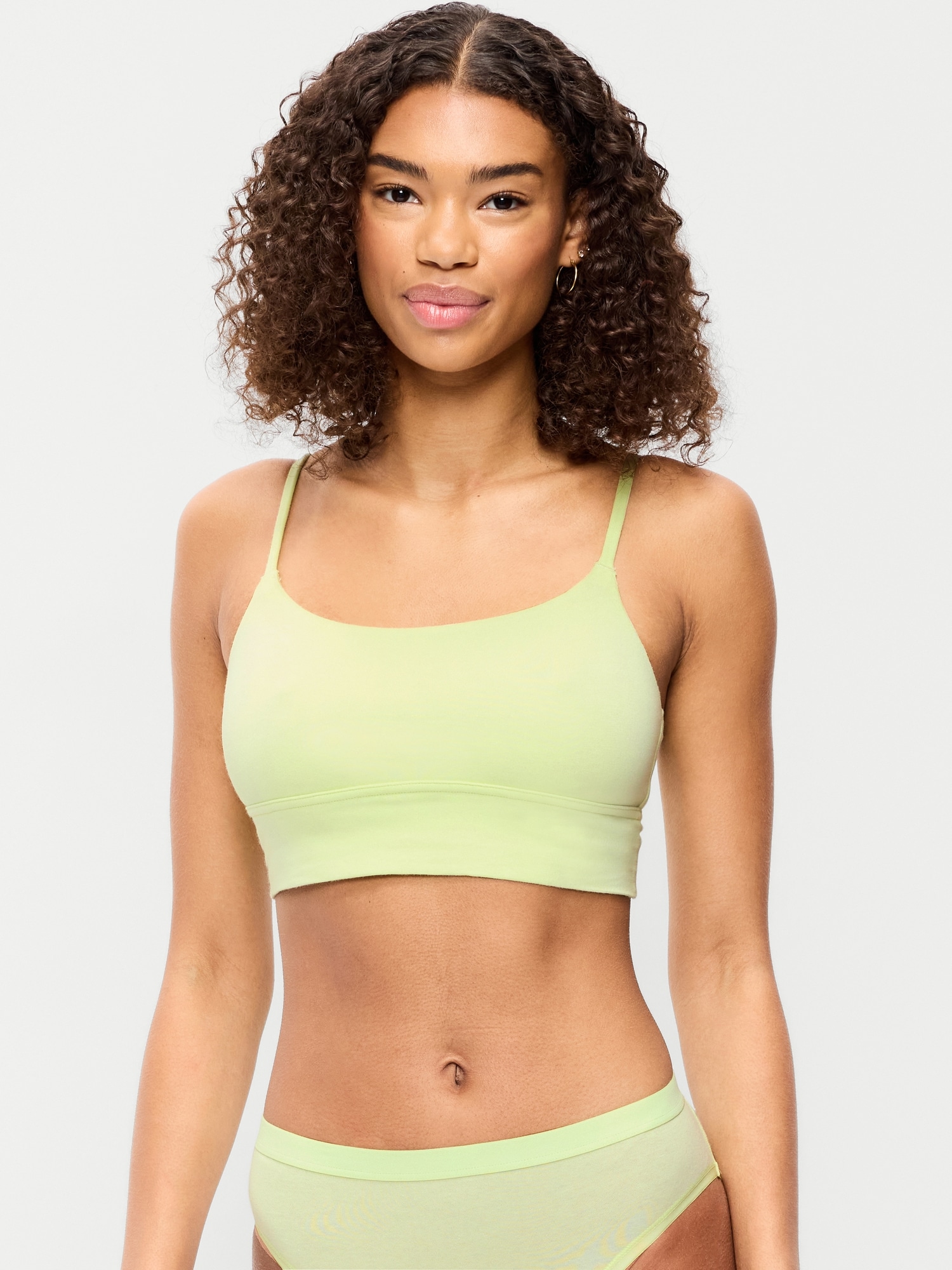 Cotton Cami Bralette