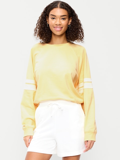 Oversized Raglan Sweatshirt