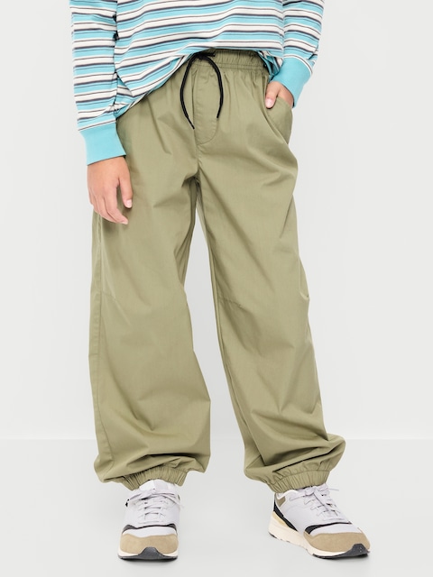 PANTALON DE JOGGING PARACHUTE COUPE GÉNÉREUSE POUR FILLE