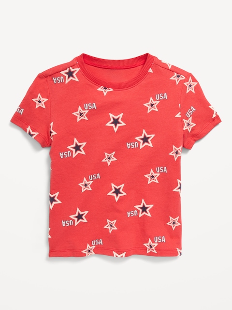 Printed Short-Sleeve T-Shirt for Toddler Boys