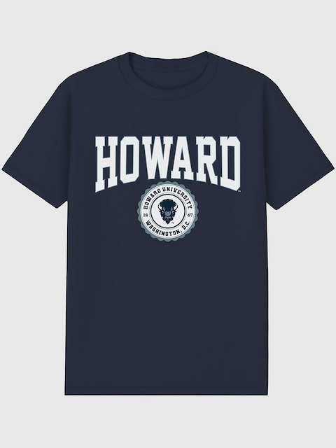Howard University Collegiate Graphic T-Shirt for Men