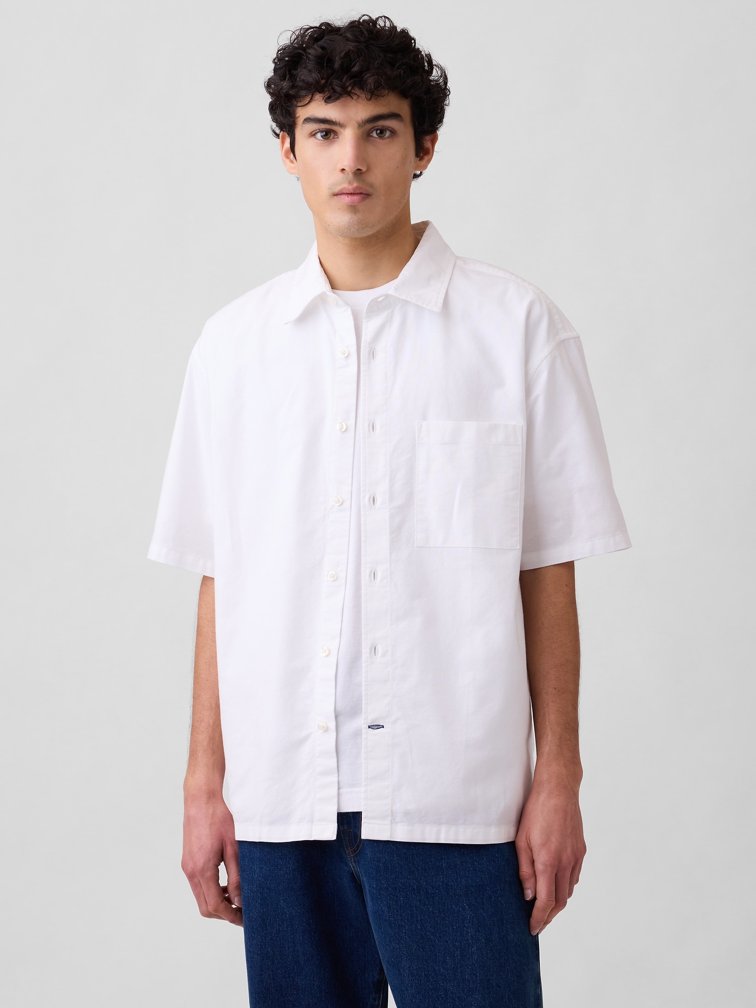 Oxford Shirt in Boxy Fit