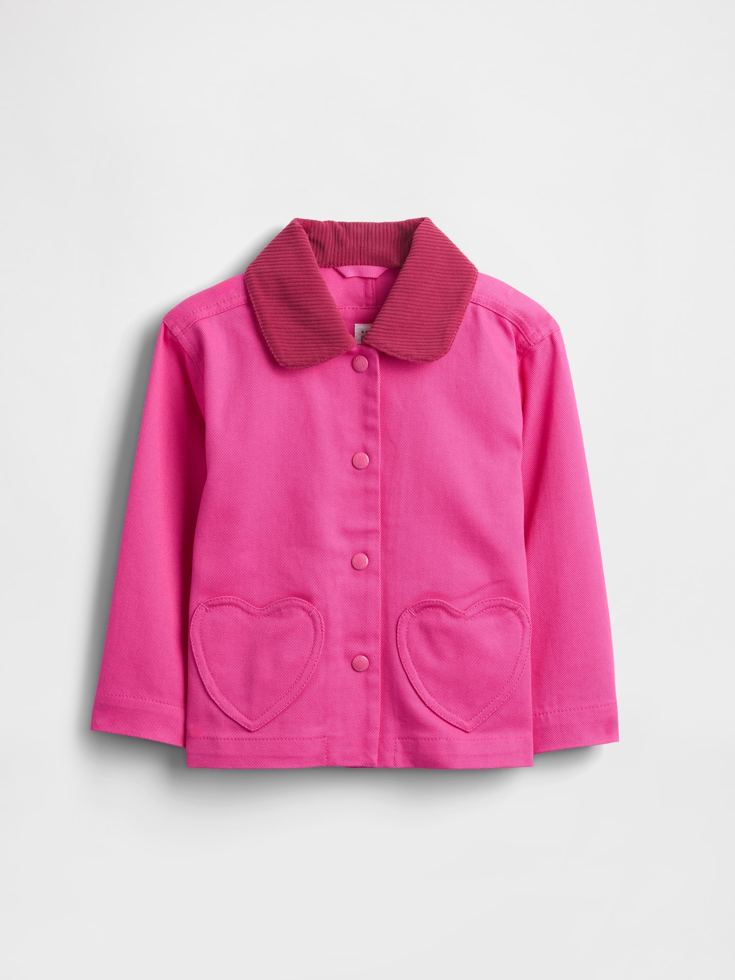 VESTE À POCHE EN FORME DE CŒUR POUR BÉBÉ ET TOUT-PETIT