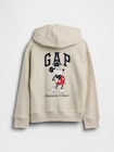 GapKids &times; ディズニー ミッキーマウス リラックスフィット GAPロゴパーカー-1