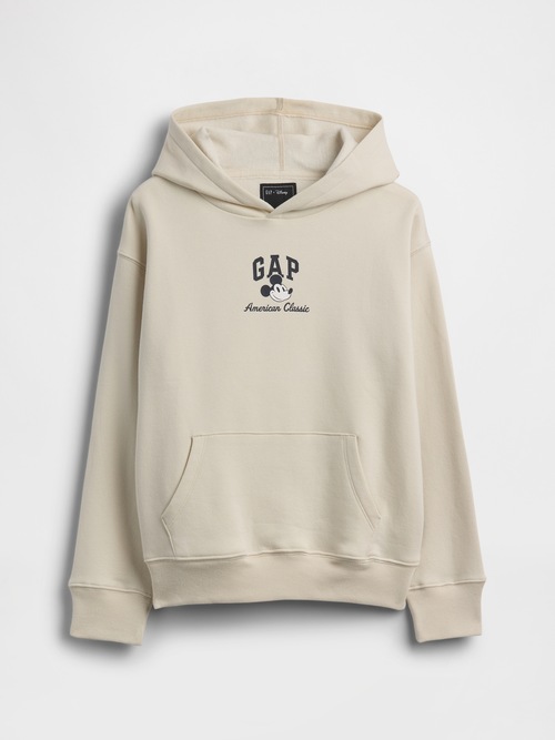 GapKids &times; ディズニー ミッキーマウス リラックスフィット GAPロゴパーカー