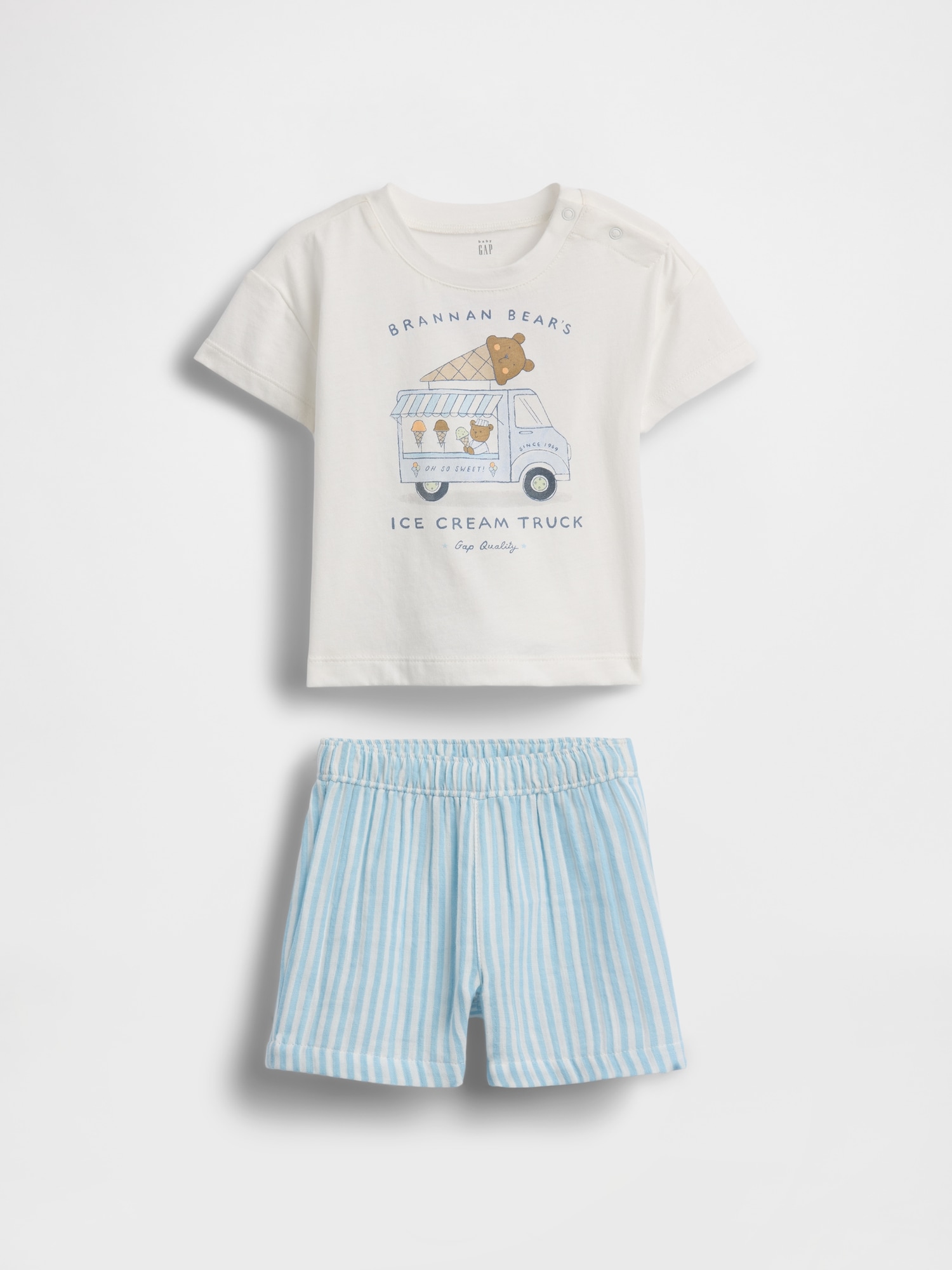 ENSEMBLE À MOTIF D'OURSON BRANNAN POUR BÉBÉ