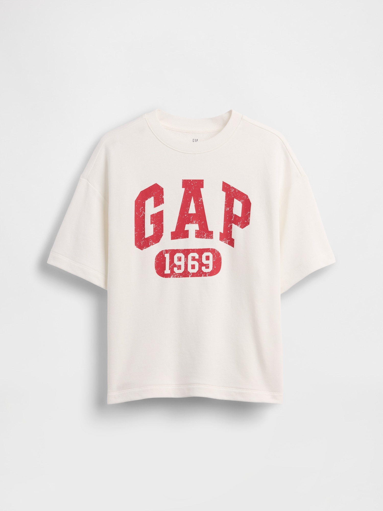 フレンチテリーリラックス GAPロゴTシャツ (キッズ)-0
