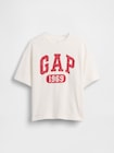 フレンチテリーリラックス GAPロゴTシャツ (キッズ)-0