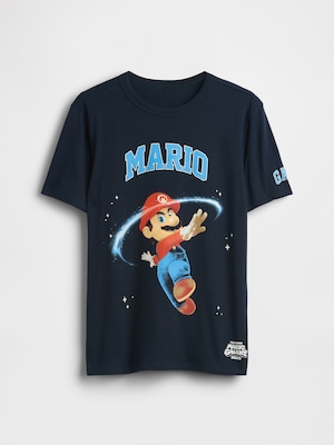 GapKid スーパーマリオ グラフィックTシャツ