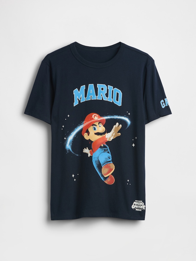GapKid スーパーマリオ グラフィックTシャツ-0